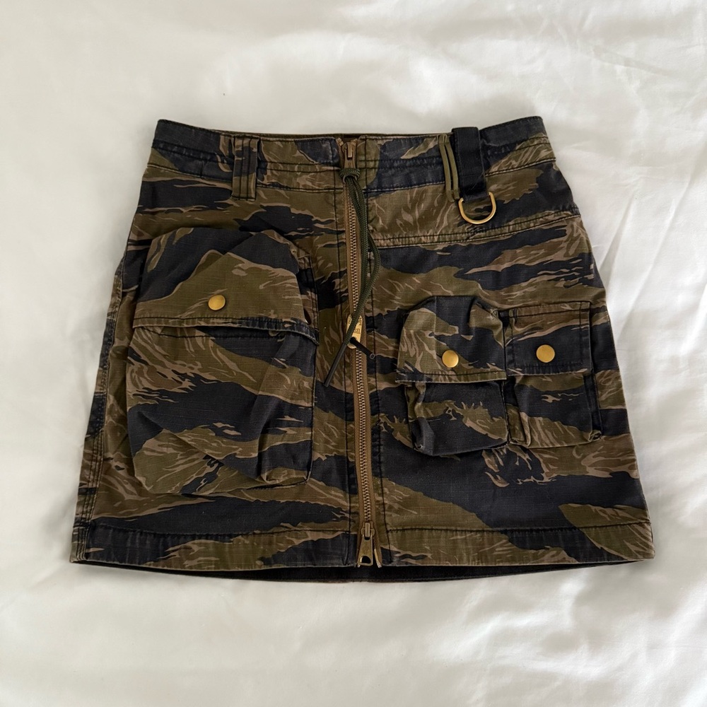 Diesel Camouflage Mini Skirt